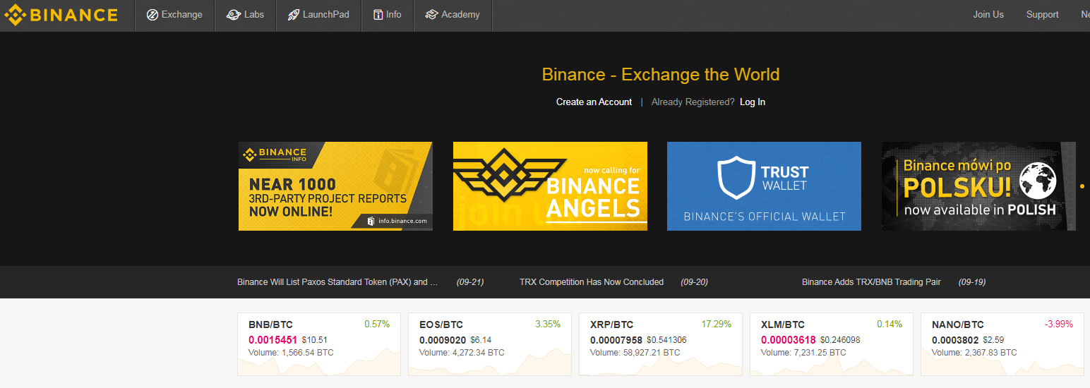 Zaifハッキング事件もなんのその！グローバルで大量雇用を生み出すバイナンス | 仮想通貨マイニング ギルド